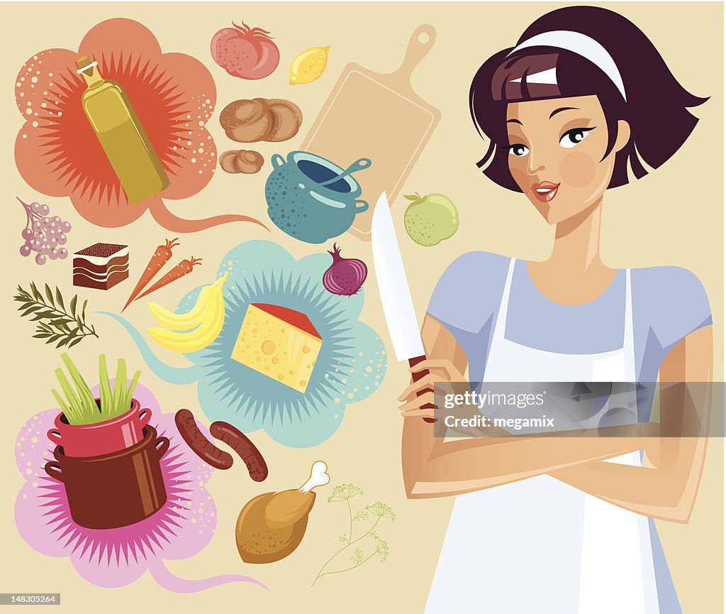 Preparação de alimentos.