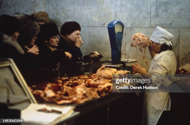 Soviet Meat Line Rations 220 Soviet Food Line Stock Photos, High-Res Pictures, and Images ...