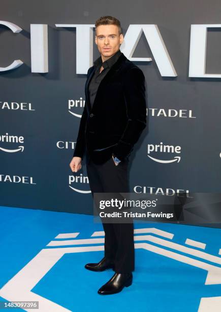 Richard Madden attends the "Citadel" Global Premiere ahead of the Prime Video launch on April 18, 2023 in London, England.