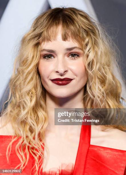 Ashleigh Cummings attend the "Citadel" Global Premiere ahead of the Prime Video launch on April 18, 2023 in London, England.