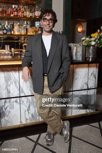 Lorenzo Serafini attends the WSJ Magazine cocktail during Milan Design Week 2023 on April 18, 2023 in Milan, Italy.