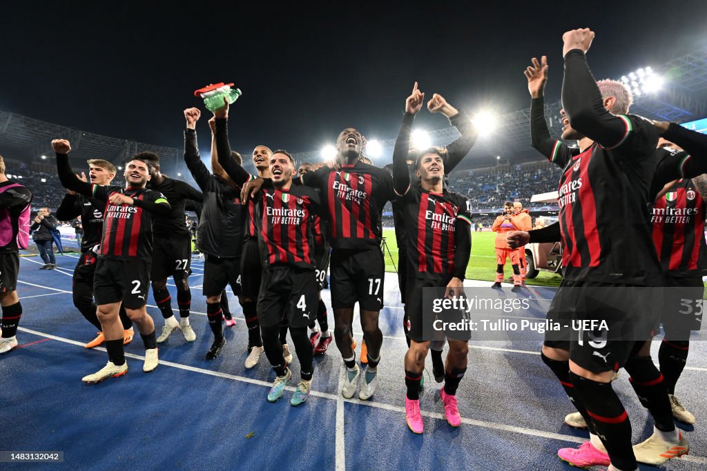 SSC Napoli v AC Milan: Quarterfinal Second Leg - UEFA Champions League