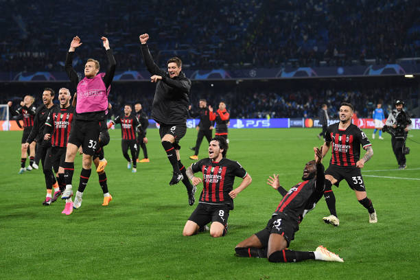 ITA: SSC Napoli v AC Milan: Quarterfinal Second Leg - UEFA Champions League