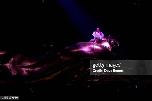 Sam Smith performs at The O2 Arena during their GLORIA tour on April 18, 2023 in London, England.