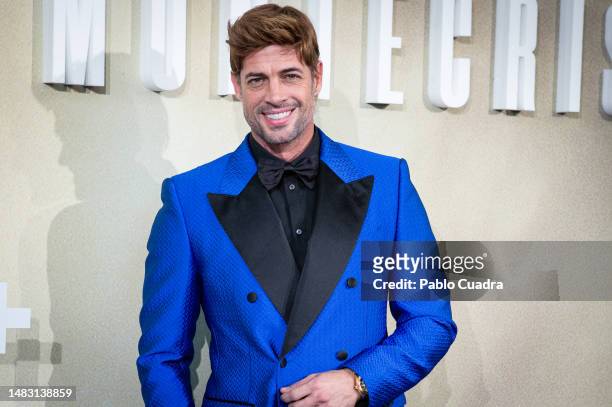 Actor William Levy attends the "Montecristo" Premiere presented by Movistar+ at Cine Capitol on April 18, 2023 in Madrid, Spain.