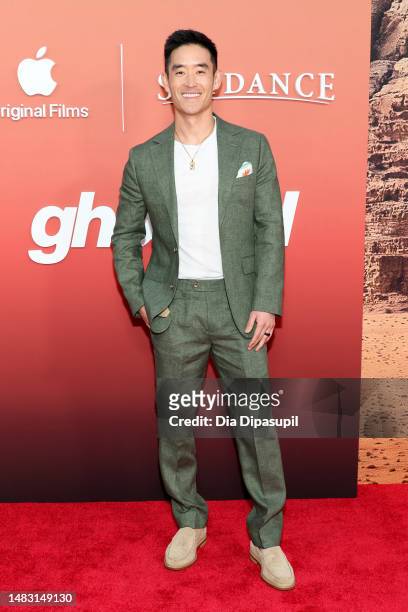 Mike Moh attends the Apple Original Films' "Ghosted" New York Premiere at AMC Lincoln Square Theater on April 18, 2023 in New York City.