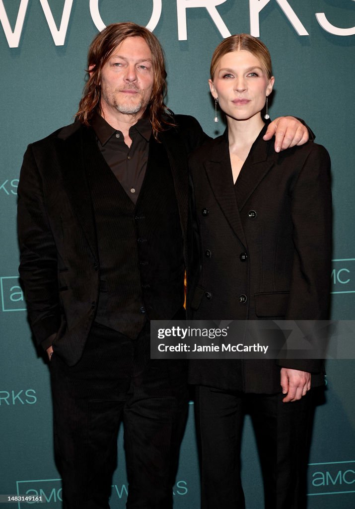 Norman Reedus and Clemence Poesy attend the AMC Networks' 2023... News