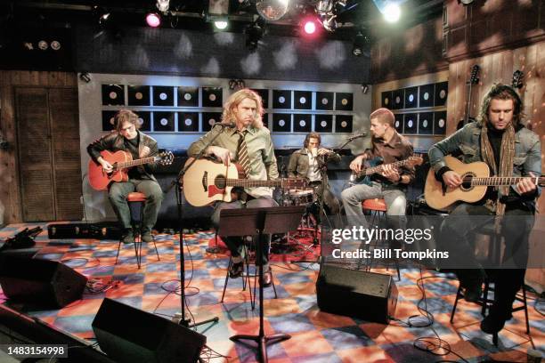 Collective Soul during studio performance on September 20th, 2006 in New York City.