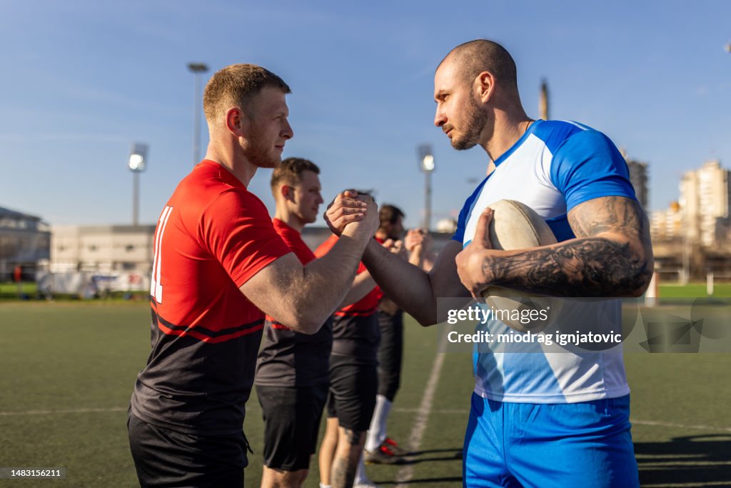 Experts Team Rugby Rugby Teams Before Match High-Res Stock Photo - Getty Images