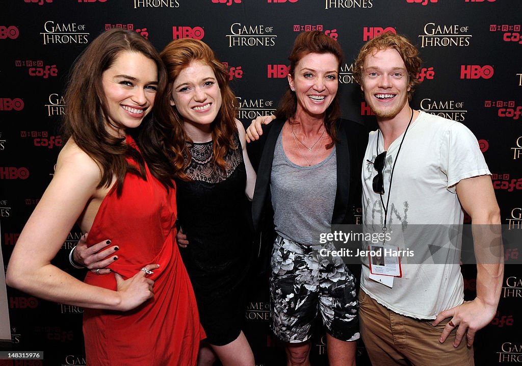 HBO Celebrates "Game Of Thrones" At WIRED Cafe At Comic-Con