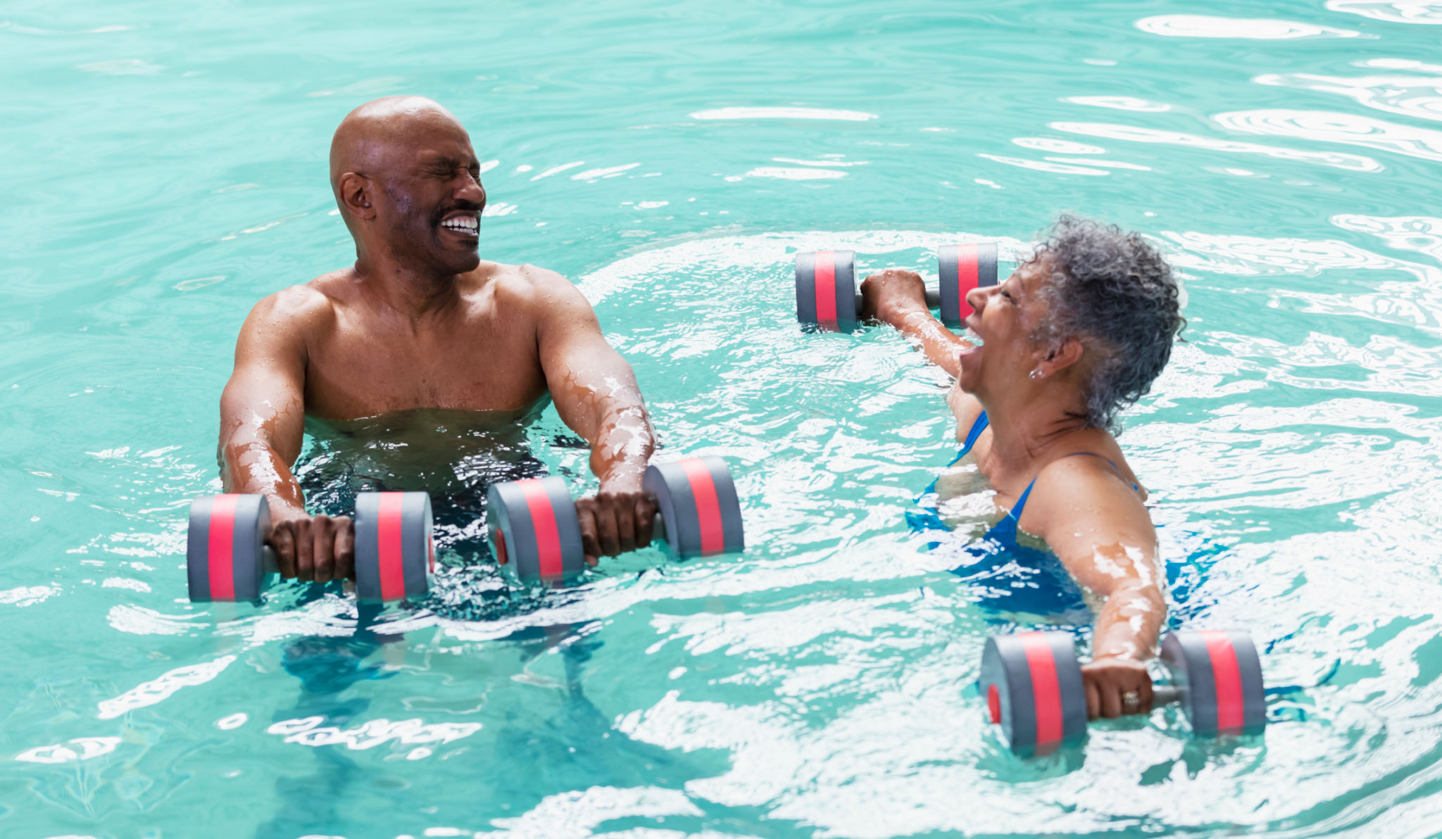 senior fitness class