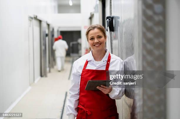 abattoir de l’industrie de la viande et transformation des aliments - boucherie photos et images de collection