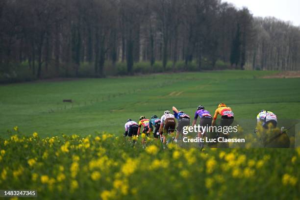 Daryl Impey of South Africa and Team Israel - Premier Tech, Lawrence Naesen of Belgium and AG2R Citroën Team, Georg Zimmermann of Germany and Team...