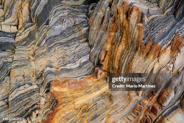 eroded sandstone texture - tipo de roca fotografías e imágenes de stock