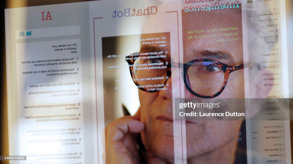 See through AI chatbot