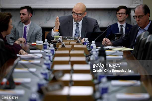 Sen. John Fetterman chairs a Senate Agriculture, Nutrition and Forestry subcommittee hearing to examine the Supplemental Nutrition Assistance Program...