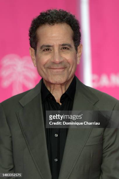 Tony Shalhoub attends the closing ceremony during the 6th Canneseries International Festival on April 19, 2023 in Cannes, France.