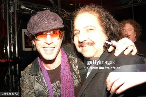 Musician Stefan Adika and Ron Jeremy at The Cat Club in Los Angeles ...