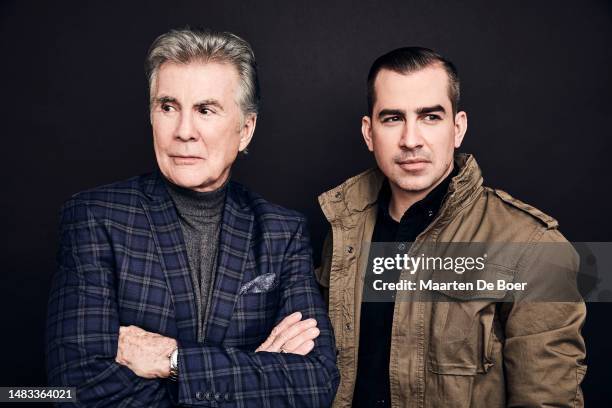 John Walsh and Callahan Walsh of Investigation Discovery's 'In Pursuit With John Walsh' poses for a portrait during the 2019 Winter TCA at The...