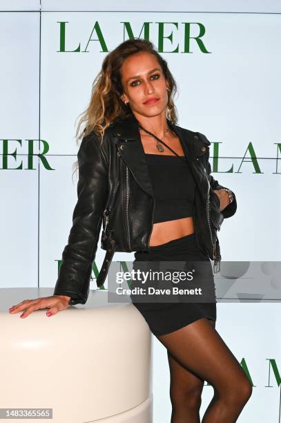 Alice Dellal attends the La Mer heritage dinner at Frameless, Marble Arch Place on April 19, 2023 in London, England.