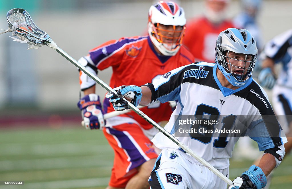 Ohio Machine Kyle Hartzell of the Ohio Machine plays against the Hamilton... News ...