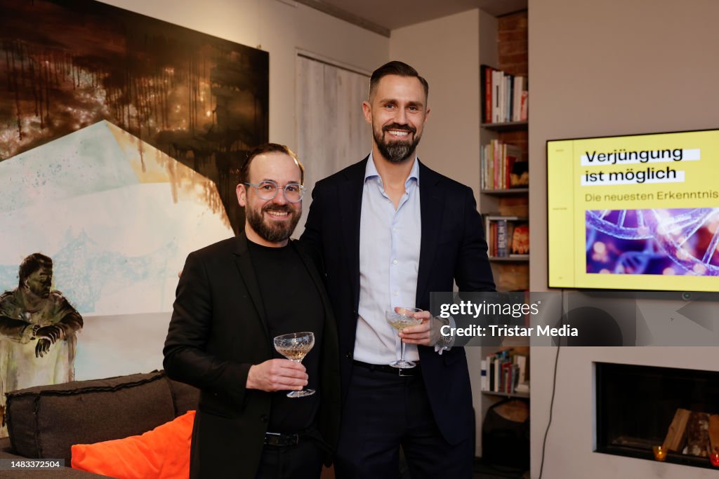 Constantin Beck-Mannagetta und Lerchenau and Daniel Funke during the ...