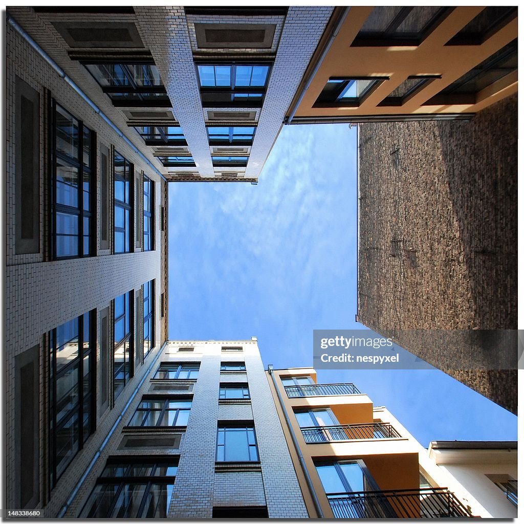 Looking up in Berlin