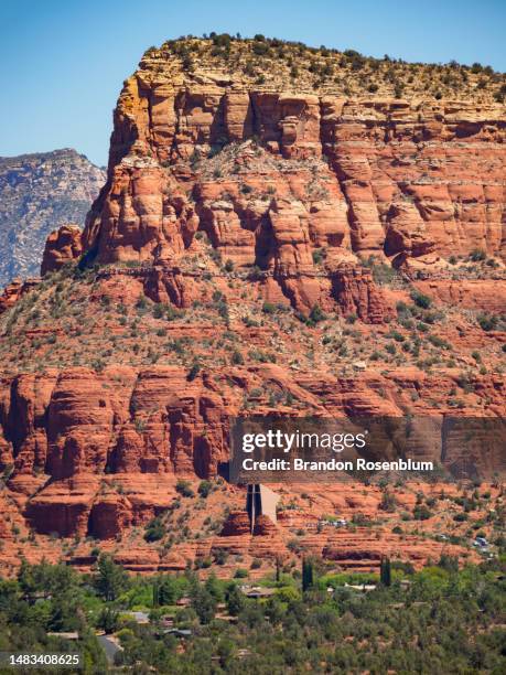 chapel of the holy cross in sedona, arizona - chapel of the holy cross sedona stock pictures, royalty-free photos & images