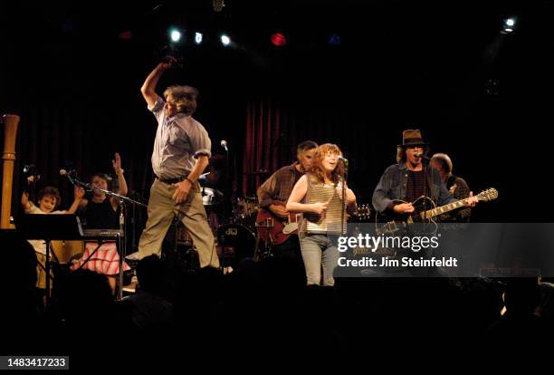 The Cowsills and friends perform at the Billy Cowsill Benefit Concert at the El Rey Theatre in Los Angeles, California on September 13, 2004.