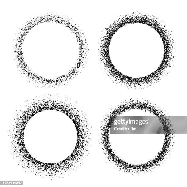 circles - dissolving stock illustrations