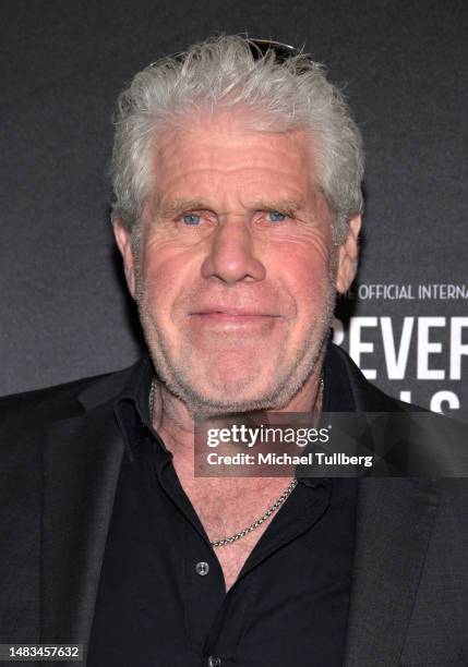 Actor Ron Perlman attends the opening night of the 2023 Beverly Hills Film Festival at TCL Chinese 6 Theatres on April 19, 2023 in Hollywood,...