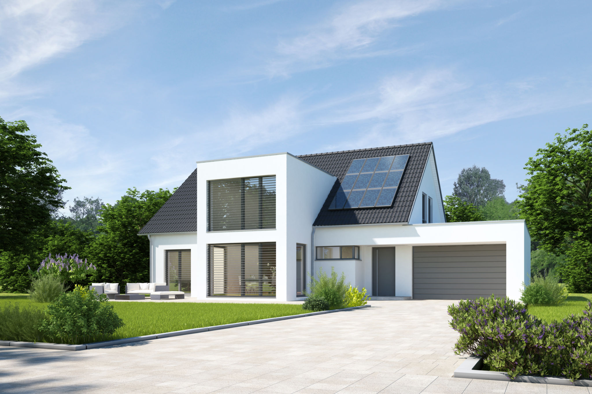 energy efficient patio