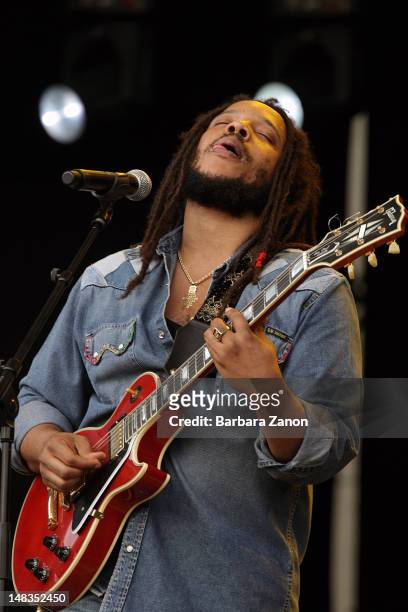 Stephen Marley performs on stage at Arena Santa Giuliana during Umbria Jazz Festival on July 14, 2012 in Perugia, Italy.