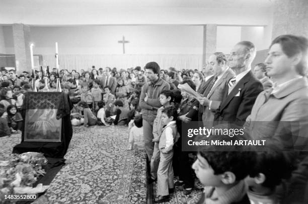 Conférence de presse de Bechir Gemayel le 17 avril 1981