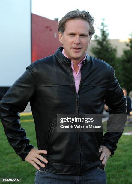 Actor Cary Elwes attends The Academy Of Motion Picture Arts And Sciences' Oscars outdoors screening of "The Princess Bride" on July 14, 2012 in...