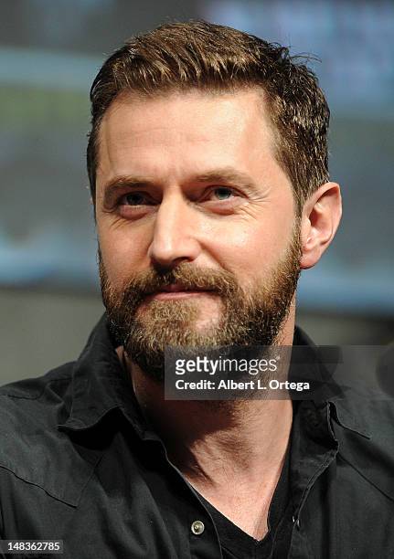 Actor Richard Armitage speaks at Warner Bros. Pictures and Legendary Pictures Preview of "The Hobbit: An Unexpected Journey" during Comic-Con...