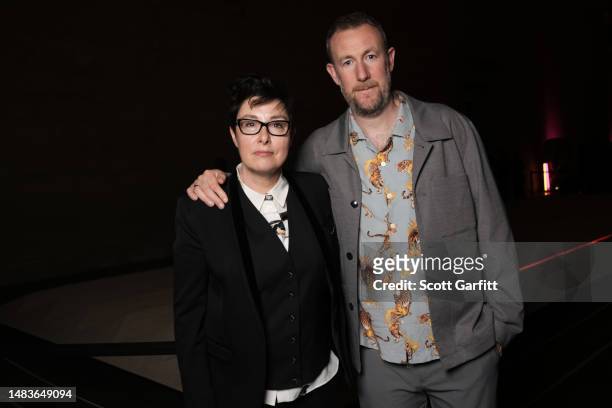 Sue Perkins and Alex Horne attend the BAFTA Television Craft and BAFTA Television Awards Nominees Party on April 20, 2023 in London, England.