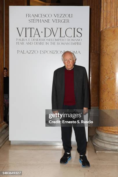 Nicola Bulgari attends the "Vita Dulcis" exhibition preview cocktail reception on April 20, 2023 at Palazzo delle Esposizioni in Rome, Italy.