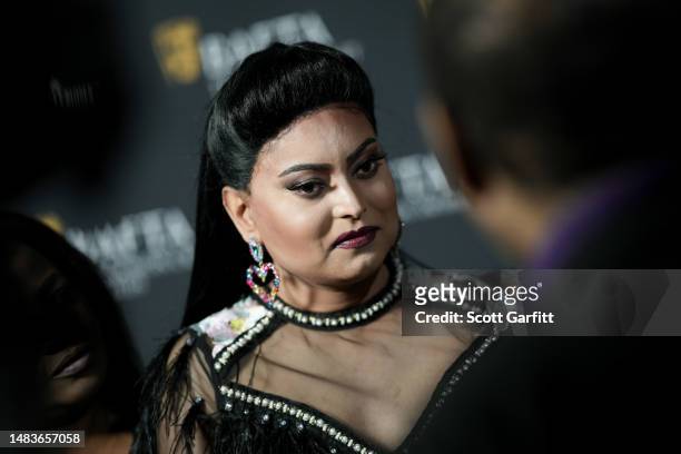 Asifa Lahore attends the BAFTA Television Craft and BAFTA Television Awards Nominees Party on April 20, 2023 in London, England.