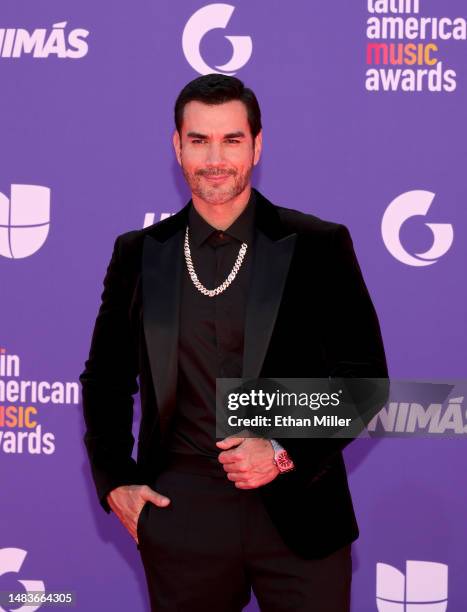 David Zepeda attends the 2023 Latin American Music Awards at MGM Grand Garden Arena on April 20, 2023 in Las Vegas, Nevada.