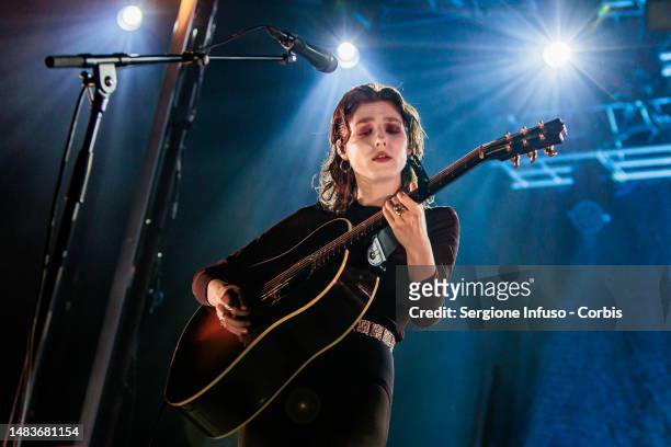 April 20: Birdy performs at Fabrique on April 20, 2023 in Milan, Italy.