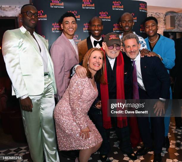 Tosh Wanogho-Maud, Kyle Cox, Linda Berger, Sifiso Mazibuko, Shelly Berger, Cameron Bernard Jones, BFI Chairman Josh Berger and Mitchell Zhangazha...