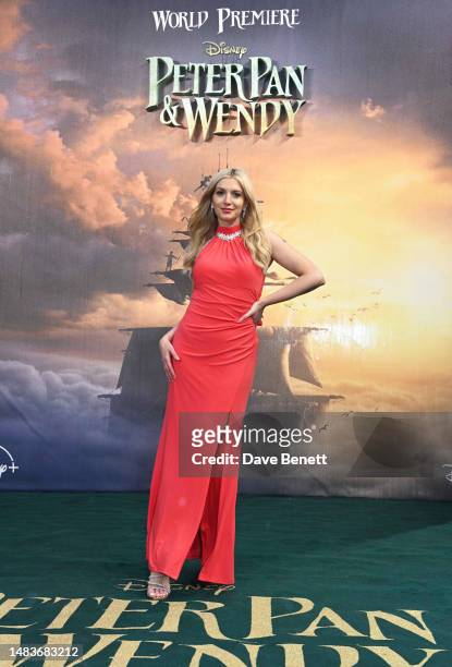 Victoria Brown attends the World Premiere of "Peter Pan & Wendy" at The Curzon Mayfair on April 20, 2023 in London, England. (Photo by David M....