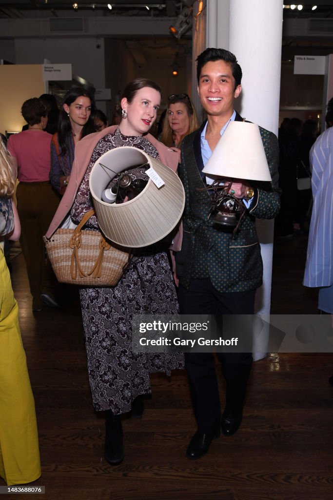 Guests shop at the Housing Works' 2023 Design on a Dime at... News ...