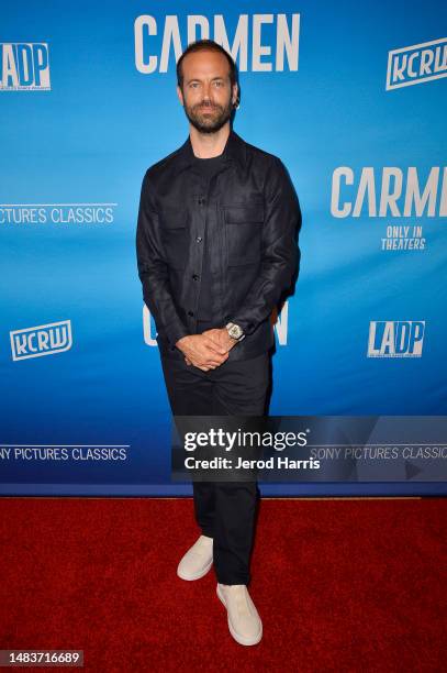 Benjamin Millepied attends the premiere screening of Sony Pictures Classics "Carmen" at Linwood Dunn Theater at the Pickford Center for Motion Study...