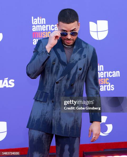 Latin Prince Ricky Prince Royce attends the 2023 Latin American Music Awards at MGM ...