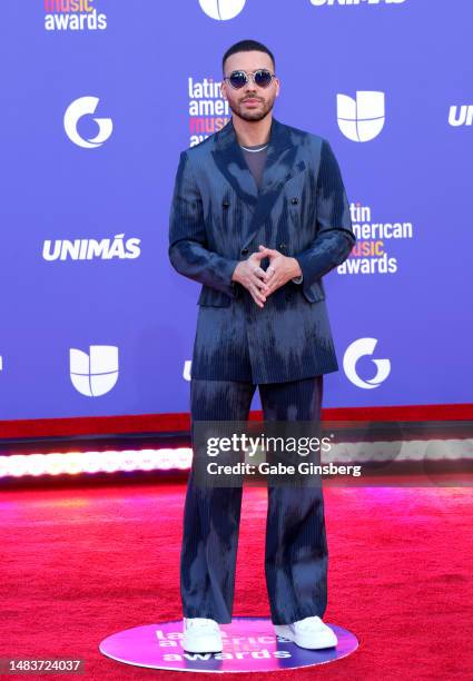 Prince Royce attends the 2023 Latin American Music Awards at MGM Grand Garden Arena on April 20, 2023 in Las Vegas, Nevada.