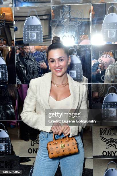 Natalie Negrotti attends the MCM ONYX Fragrance Launch at MCM Soho Store on April 20, 2023 in New York City.