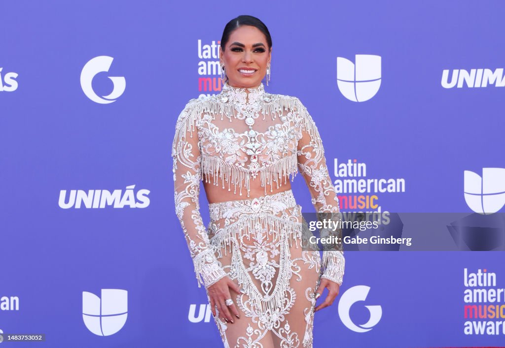 Galilea Montijo attends the 2023 Latin American Music Awards at MGM