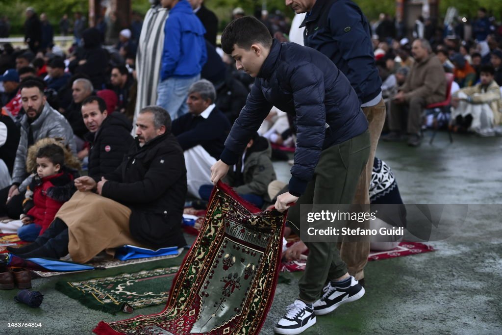 Muslims Celebrate Eid al-Fitr And The End Of Ramadan